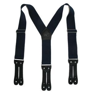 Welch Men's Elastic Button-End Y-Back 2 Inch Work Suspenders